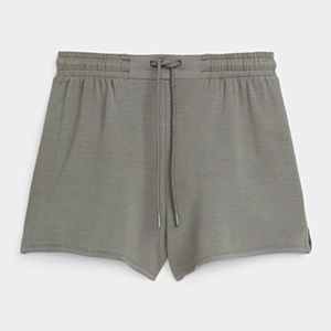 Boho khaki green gray soft modal lounge shorts  boxer NWT